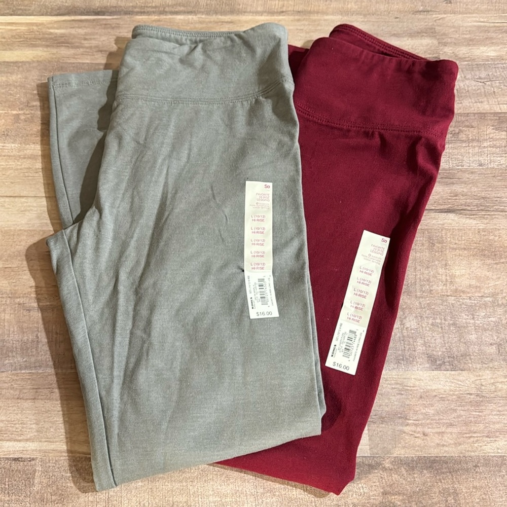 2 SO Favorite Hi-Rise Leggings